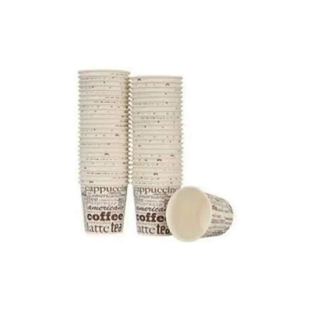 4 Oz Karton Bardak ** 800 Adet *** Boyutları Türk Kahvesi Ve Expresso Için Uygundur ...