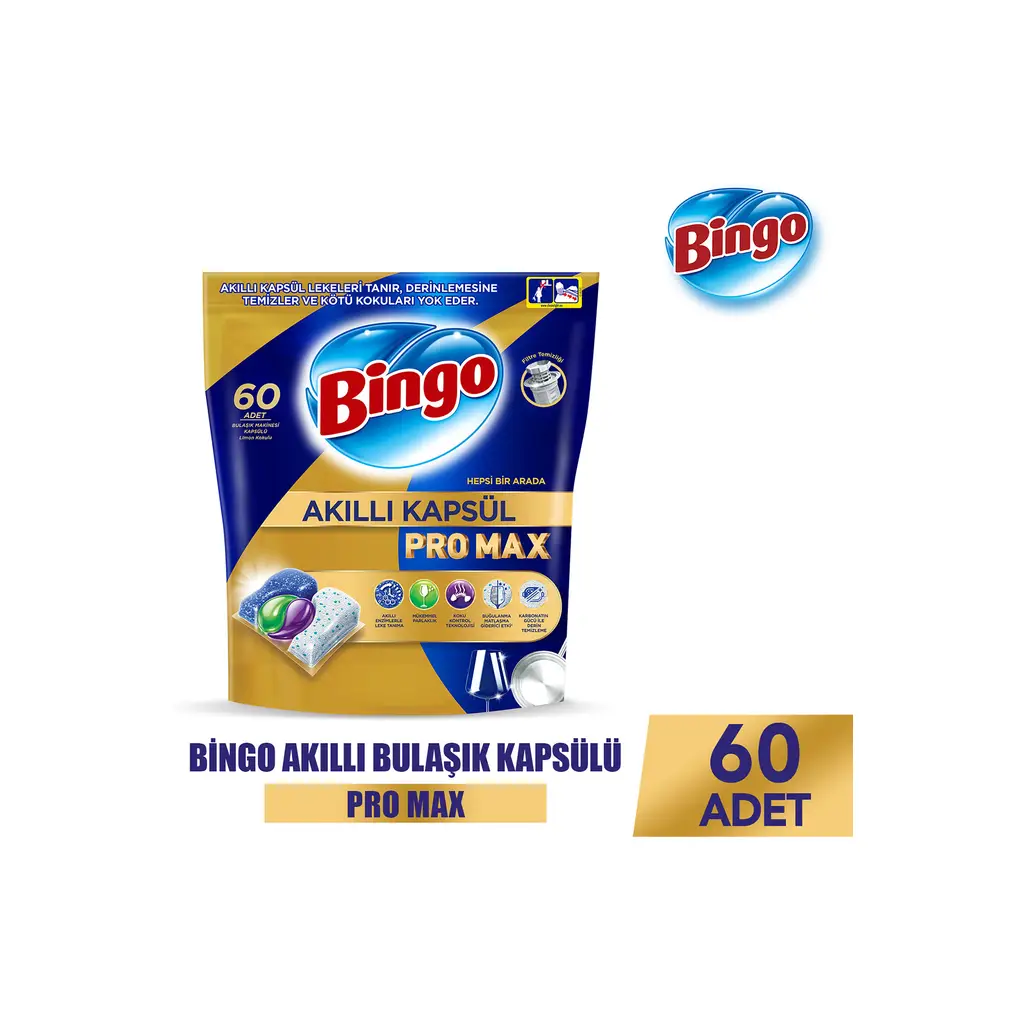 BINGO KAPSUL BUL.MAK.TAB.60 LI -PRO MAX 50007057
