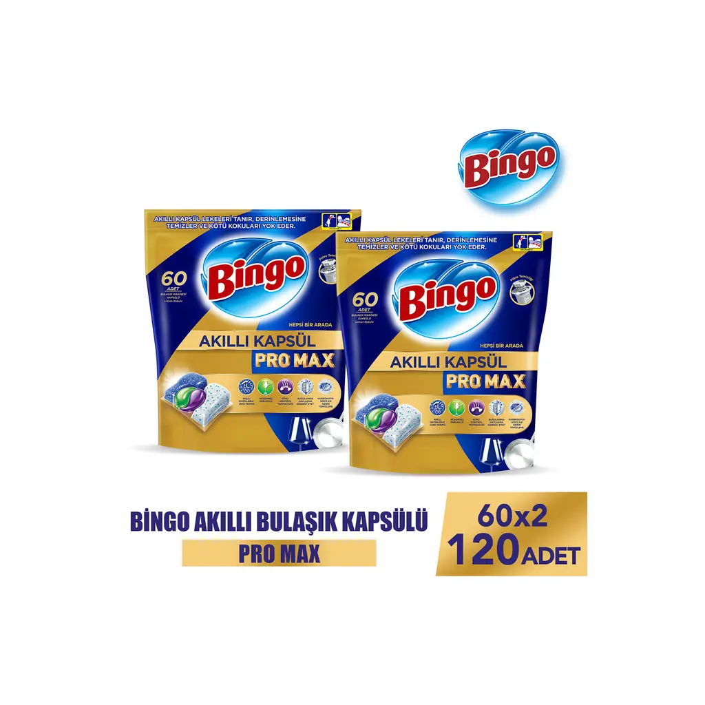 BINGO KAPSUL BUL.MAK.TAB.60 LI -PRO MAX2 Lİ PAKET 