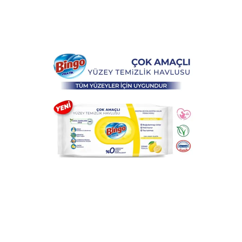 BINGO YUZEY TEMIZLEME HAVLUSU 96 LI LIMON-50006709