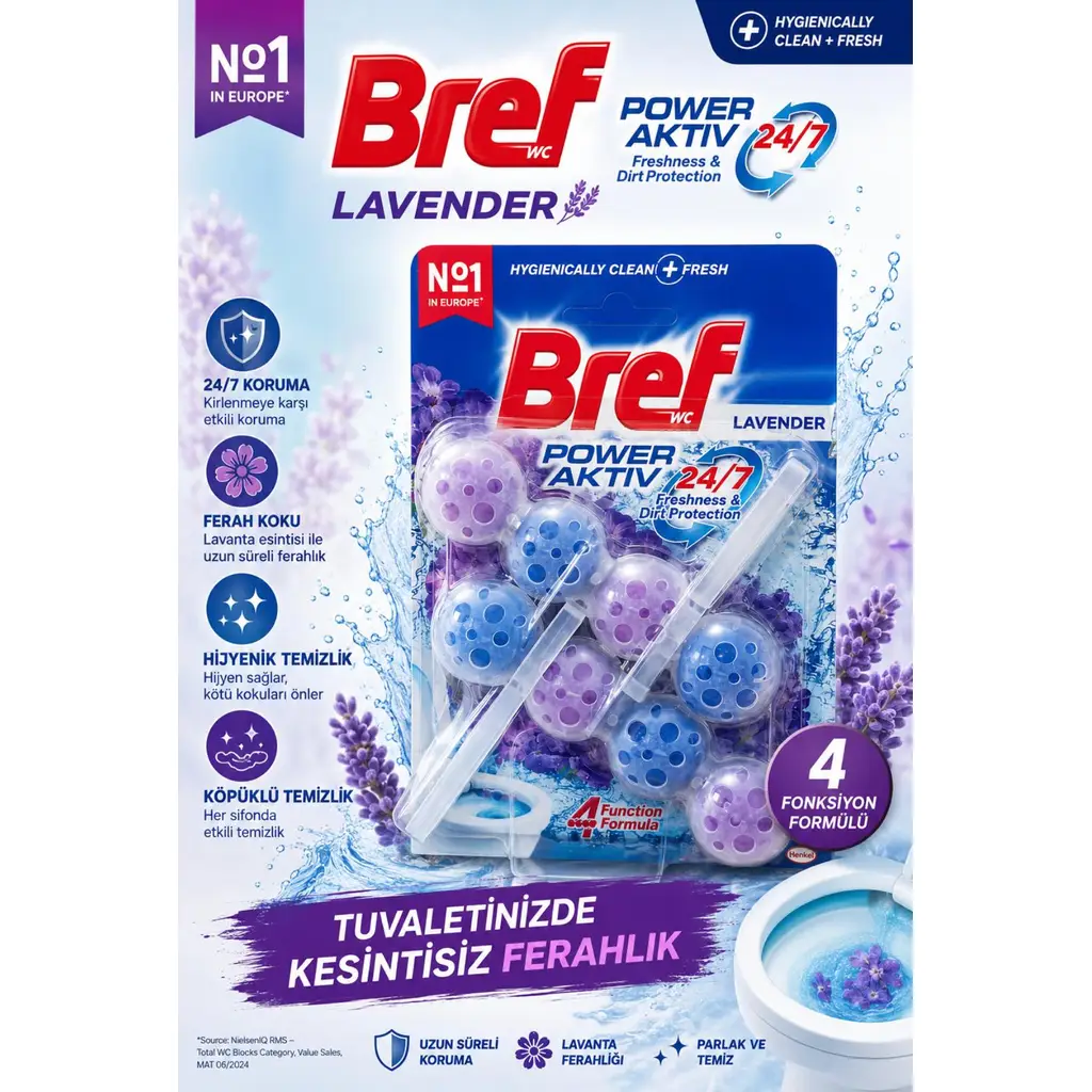 BREF KLOZET ASKILI BLOK TOP 2 LI LAVENDER