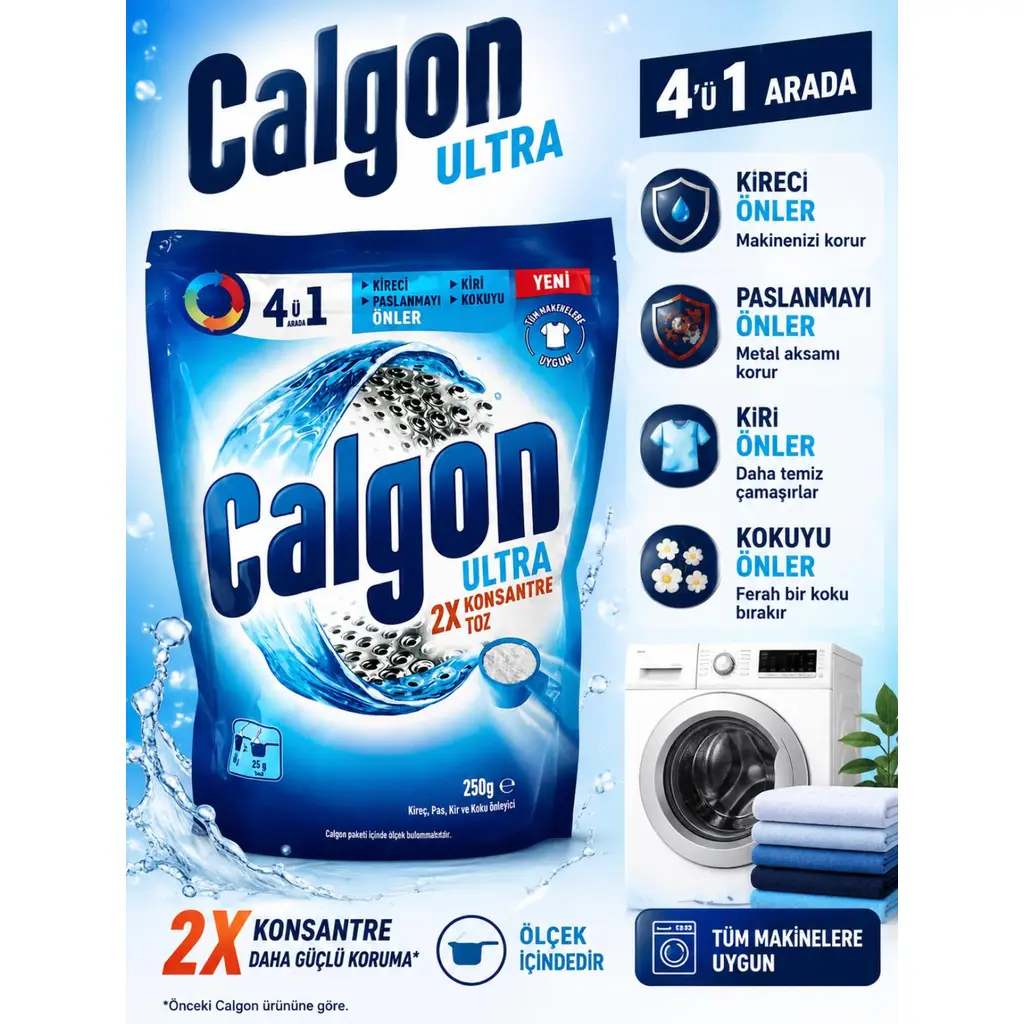 CALGON TUZ ULTRA 250 GR 4IN1 *18
