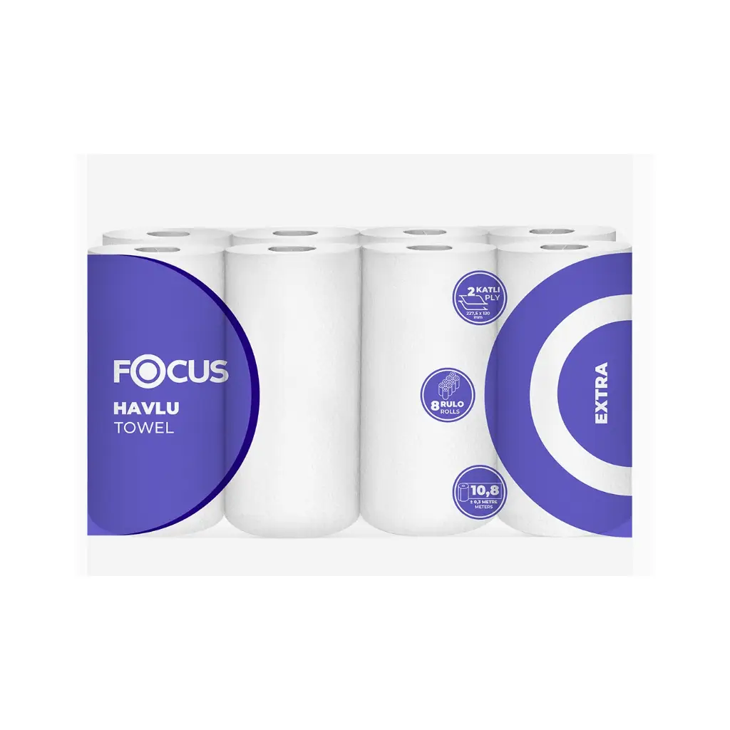 FOCUS EXT.RULO HAVLU 8 LI*3 PK 50000549