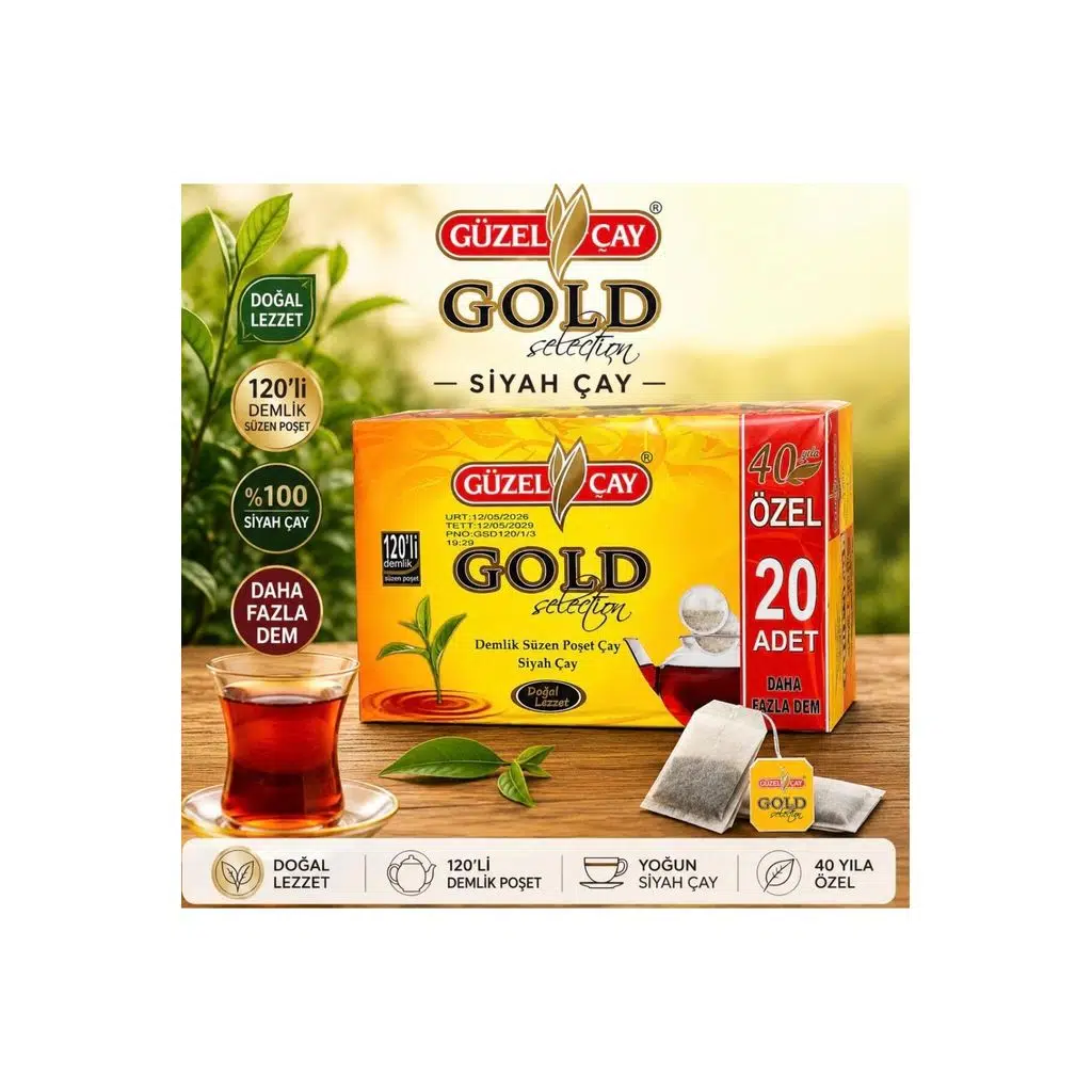 GOLD SELECTİON DEMLİK POŞET 120 Lİ