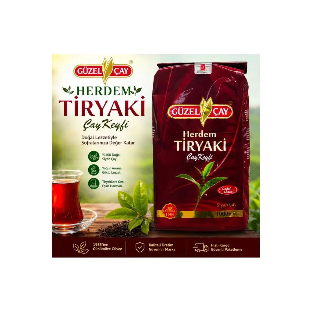 HER DEMTİRYAKİ DÖKME ÇAY 1000GR