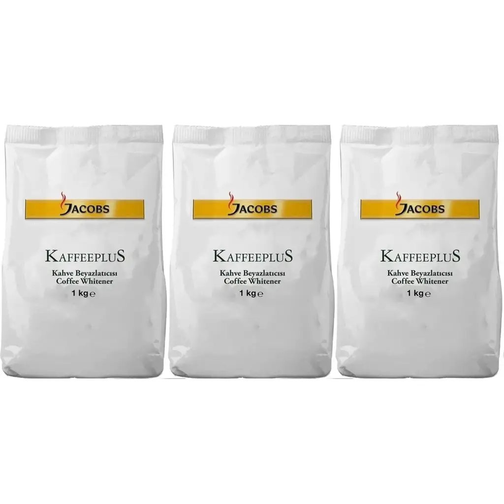 Jacobs Kaffeeplus Kahve Beyazlatıcısı / Süt Tozu 1kg (3 Lü Set)