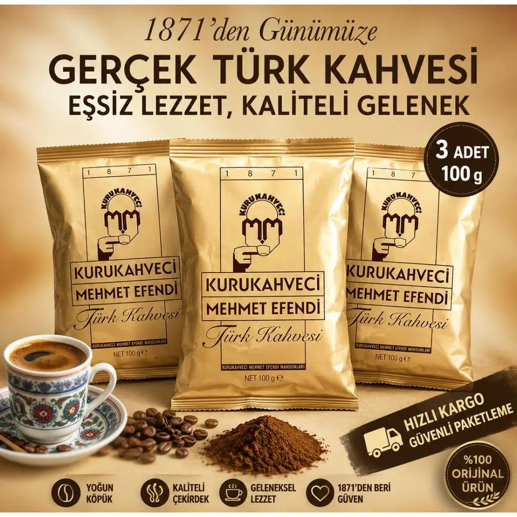 M.EFENDI TURK KAHVESI 100 GR*3 ADET