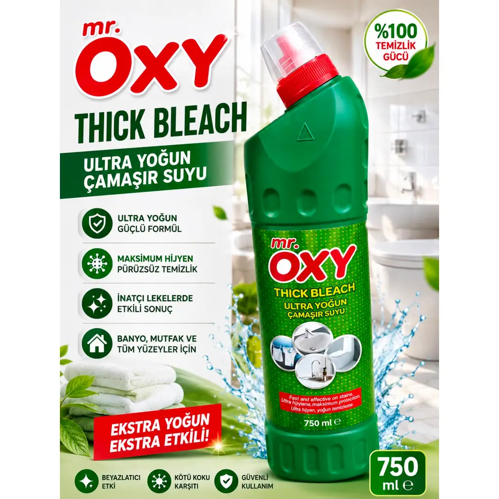 MR.OXY THICK BLEACH ULT.CAMASIR SUYU 750ML