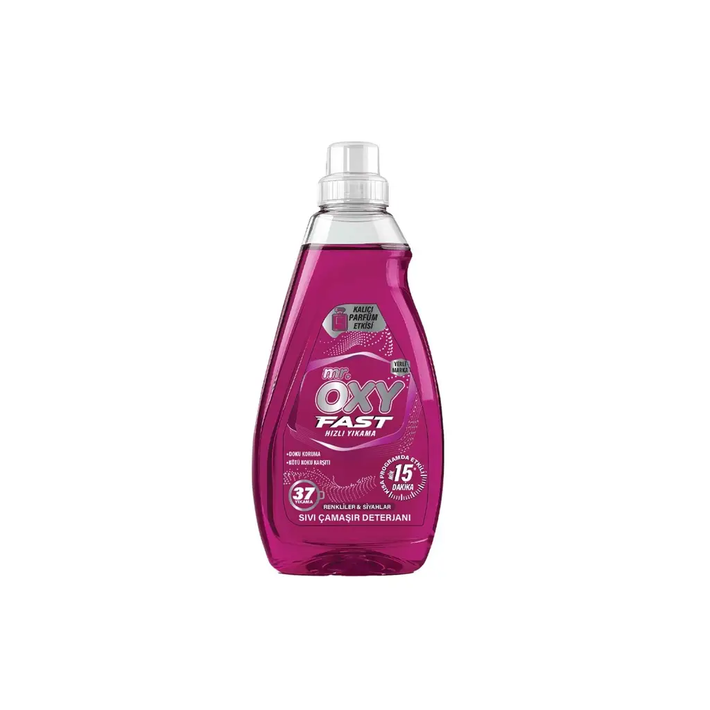 OXY FAST SIVI CAMASIR DETERJANI SIYAH 1480 ML *MOR*