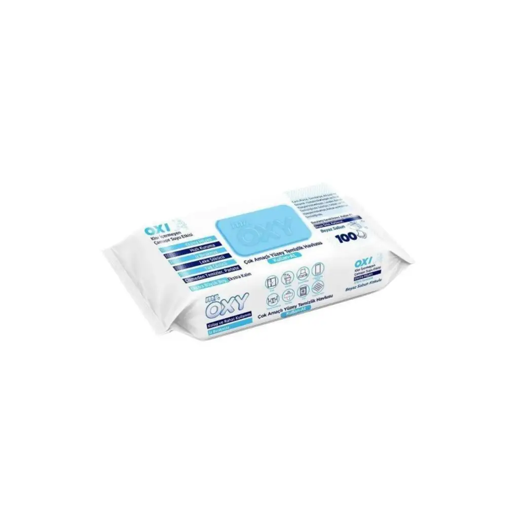 OXY YUZEY TEMIZLIK HAVLUSU 100 LU 3 Lİ PAKET 